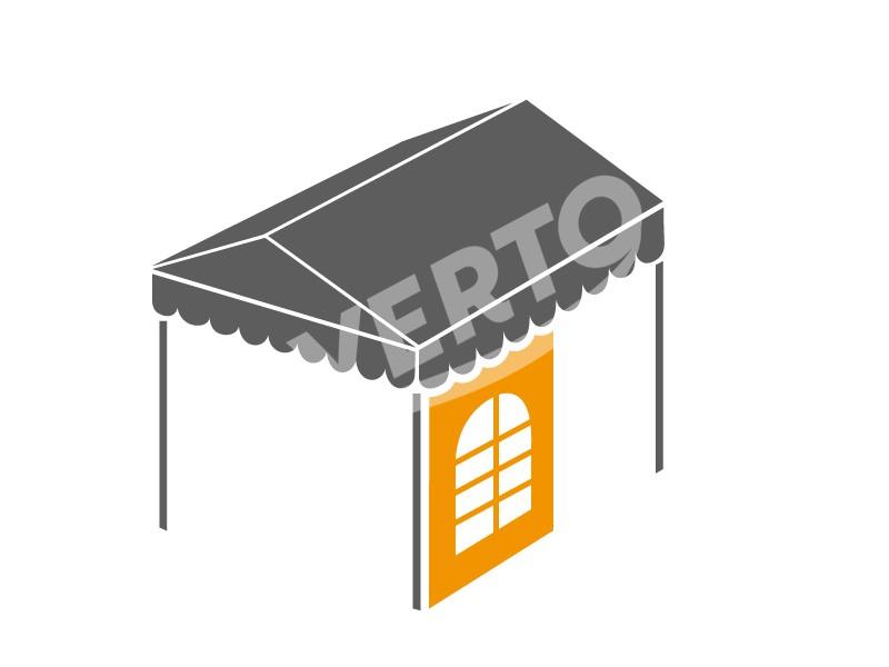 Peotelgi külgsein 2 m PVC