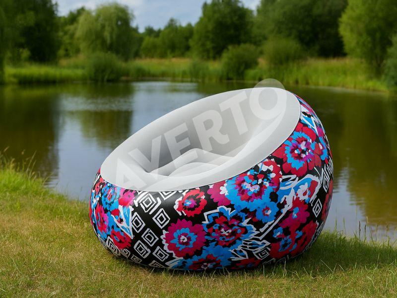 Täispuhutav tugitool Floral