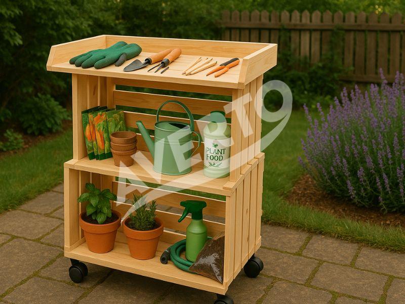 Gardening table GREENTABLE 61x80x40 cm