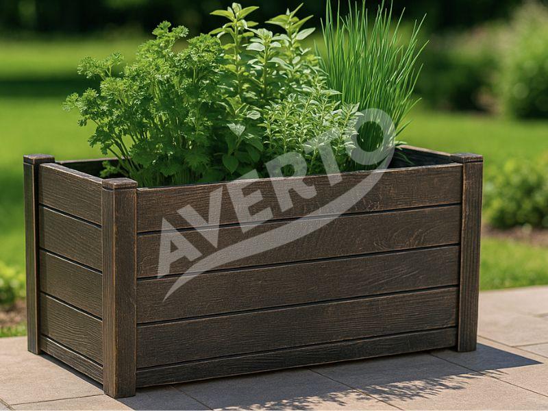 Lillepott TEAK L