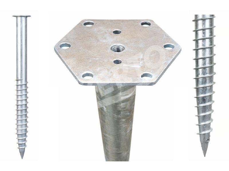 Ground screw M ⌀68, 550 mm