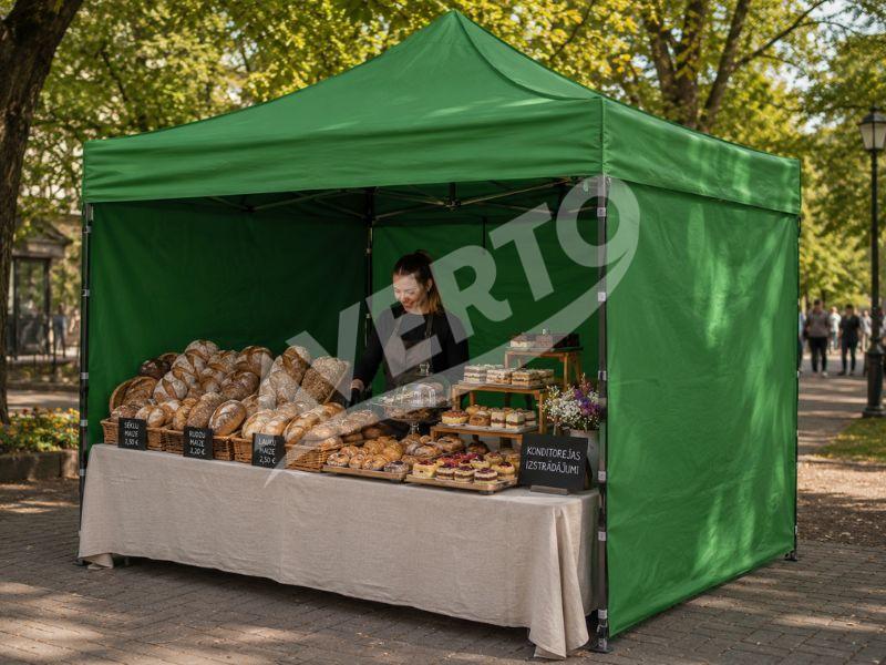3x3 m koos külgedega, roheline